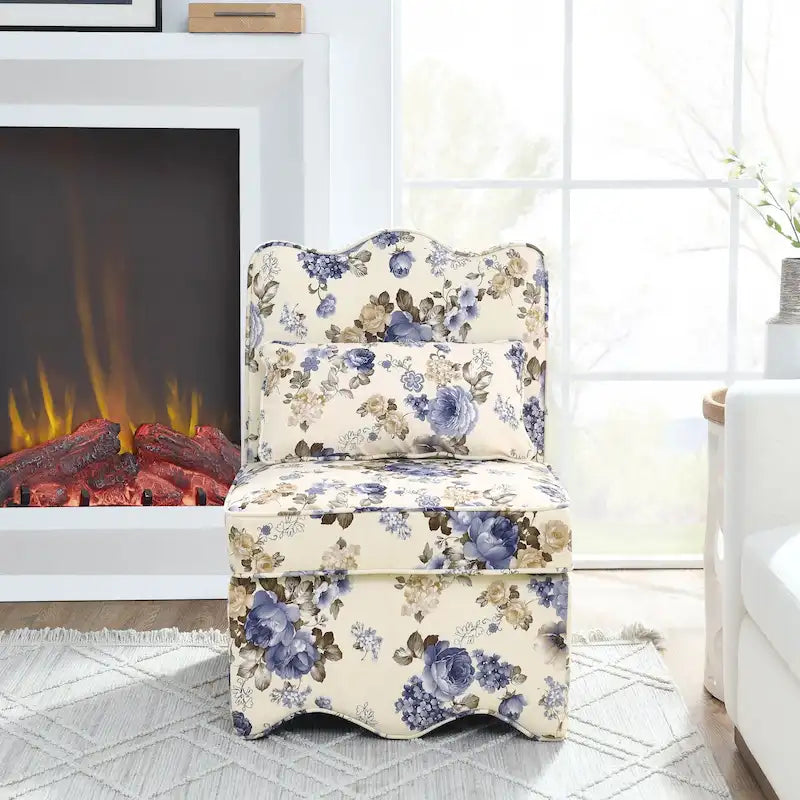 Chaise de salle à manger individuelle en velours avec coussin d'assise moelleux