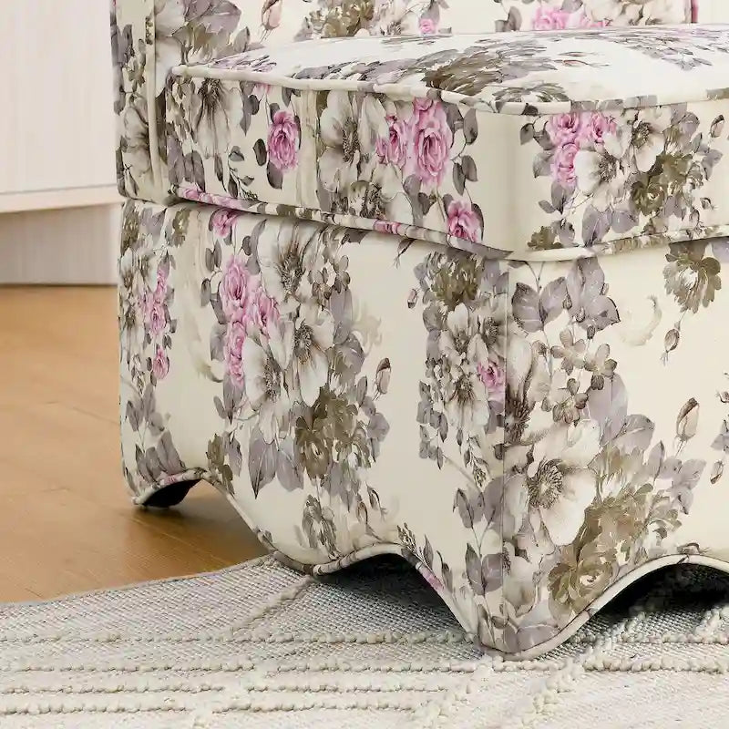 Chaise de salle à manger individuelle en velours avec coussin d'assise moelleux