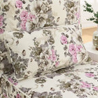 Chaise de salle à manger individuelle en velours avec coussin d'assise moelleux