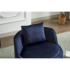Fauteuil pivotant, fauteuil pivotant à 360°, fauteuil club pour salon et chambre à coucher