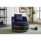 Fauteuil pivotant, fauteuil pivotant à 360°, fauteuil club pour salon et chambre à coucher