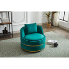 Fauteuil pivotant, fauteuil pivotant à 360°, fauteuil club pour salon et chambre à coucher