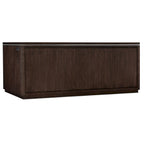Bureau d'ordinateur contemporain industriel de 183 cm de large