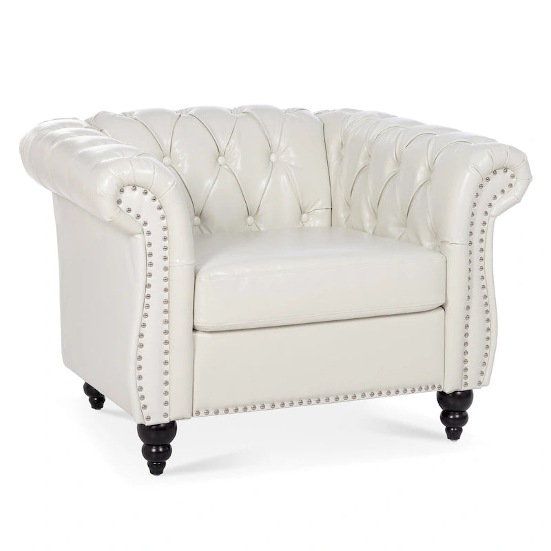Fauteuil classique confortable à 1 place pour le salon