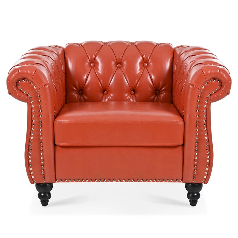 Fauteuil classique confortable à 1 place pour le salon