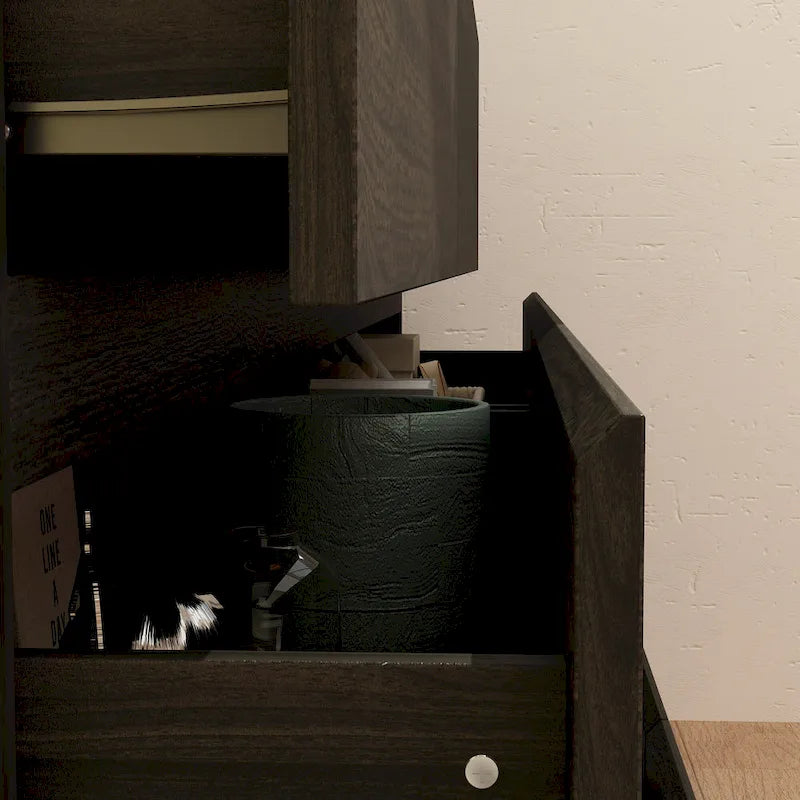 Commode double blanche à 6 tiroirs de qualité supérieure de 150 cm de long