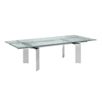 Table à manger en verre