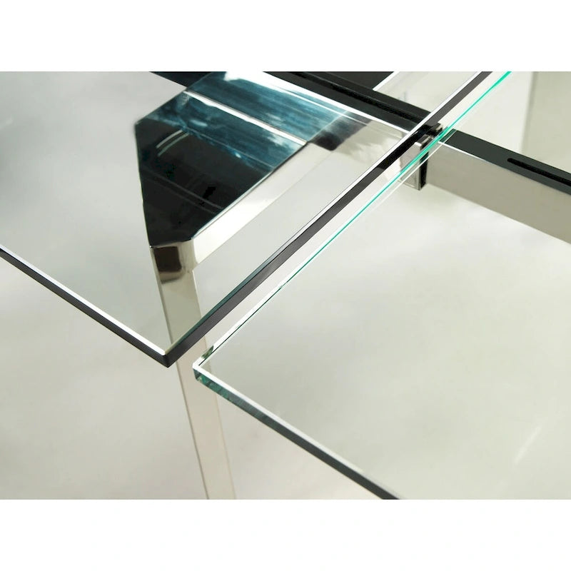 Table à manger en verre