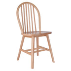 Lot de 2 chaises, naturel
