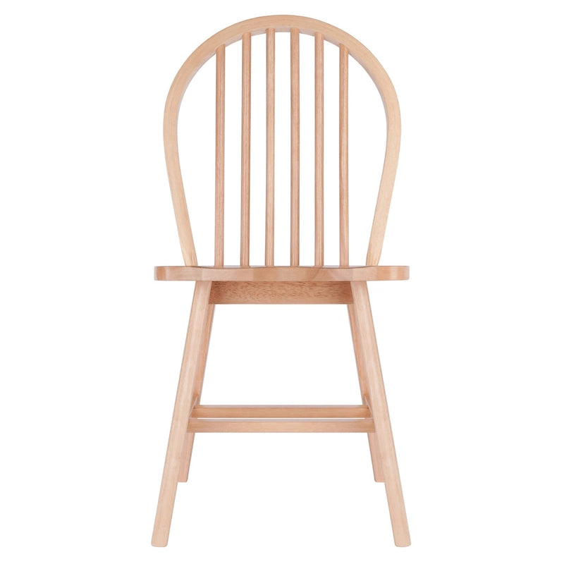 Lot de 2 chaises, naturel