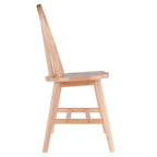 Lot de 2 chaises, naturel