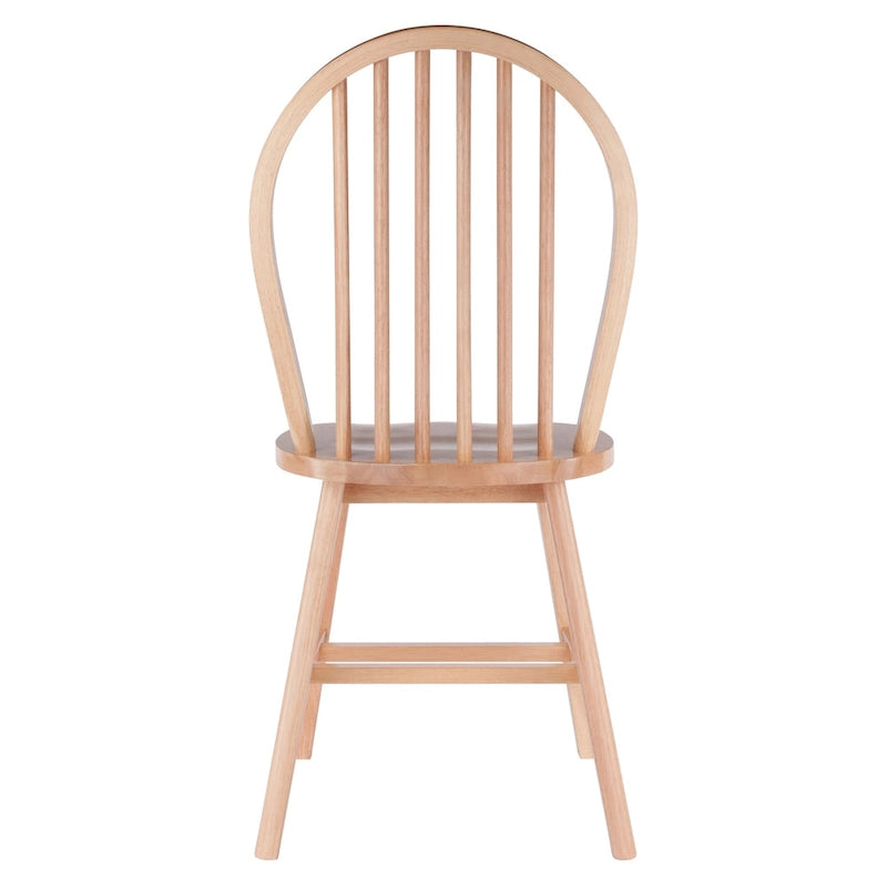 Lot de 2 chaises, naturel