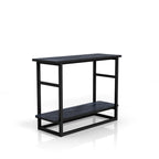 Table d'appoint longue Urban Oak de 81 cm avec étagère inférieure