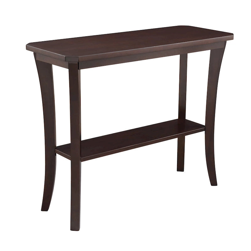 Meuble console d'entrée avec étagère