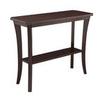 Meuble console d'entrée avec étagère
