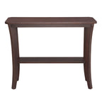 Meuble console d'entrée avec étagère