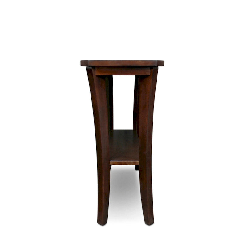 Meuble console d'entrée avec étagère
