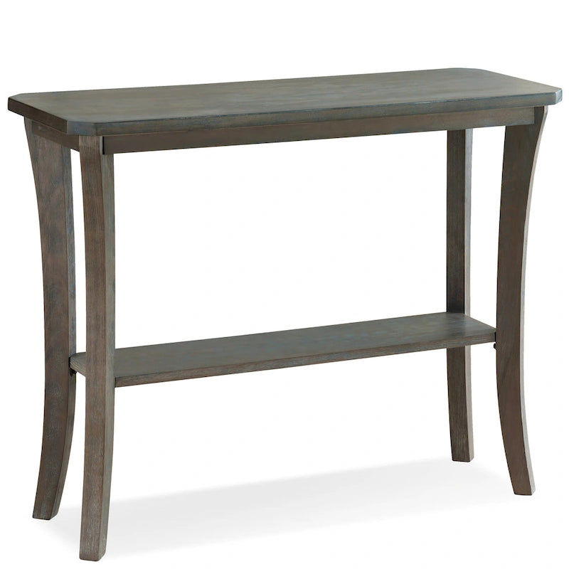 Meuble console d'entrée avec étagère