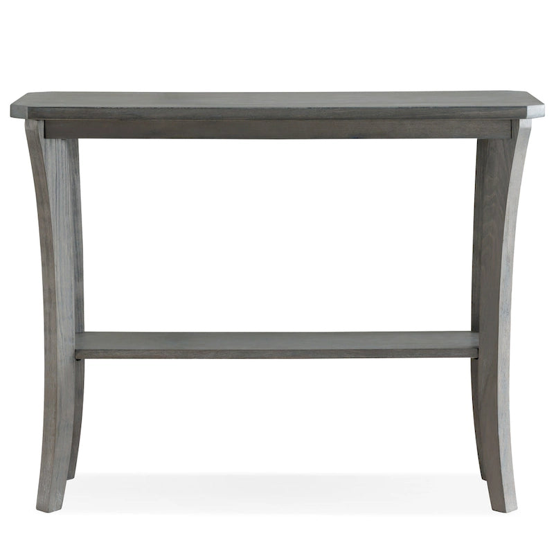 Meuble console d'entrée avec étagère
