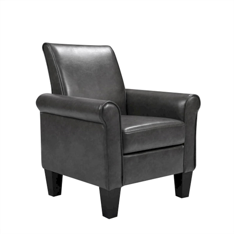 Fauteuils d'appoint, Fauteuil de salon confortable, Fauteuil en cuir PU
