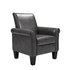 Fauteuils d'appoint, Fauteuil de salon confortable, Fauteuil en cuir PU