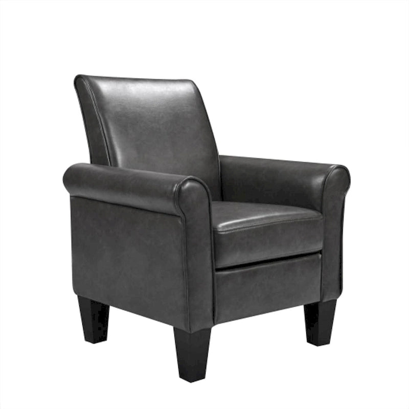 Fauteuils d'appoint, Fauteuil de salon confortable, Fauteuil en cuir PU
