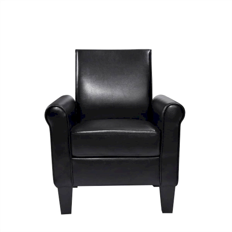 Fauteuils d'appoint, Fauteuil de salon confortable, Fauteuil en cuir PU