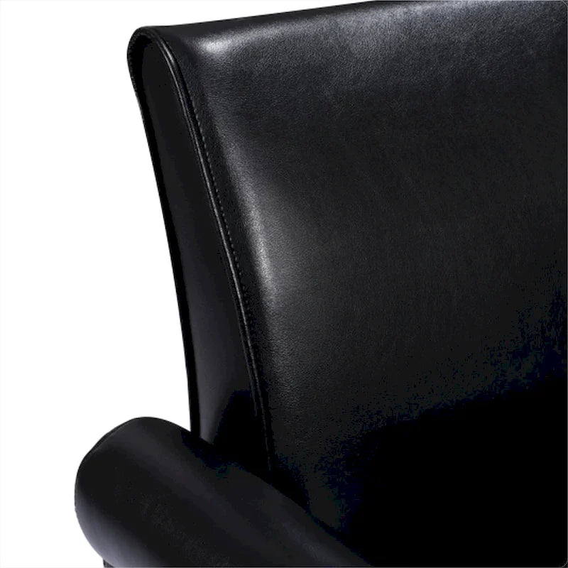 Fauteuils d'appoint, Fauteuil de salon confortable, Fauteuil en cuir PU
