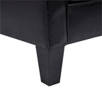 Fauteuils d'appoint, Fauteuil de salon confortable, Fauteuil en cuir PU