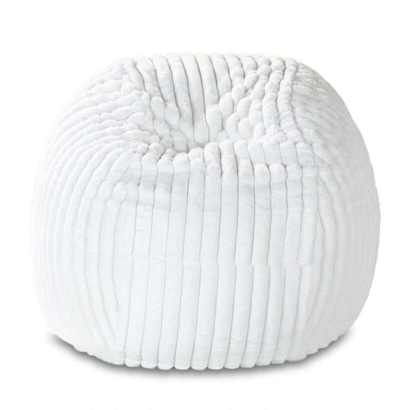 Pouf géant de 5 pieds avec housse amovible pour adultes