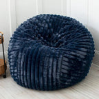 Pouf géant de 5 pieds avec housse amovible pour adultes