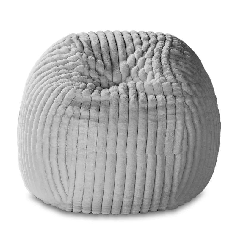 Pouf géant de 5 pieds avec housse amovible pour adultes