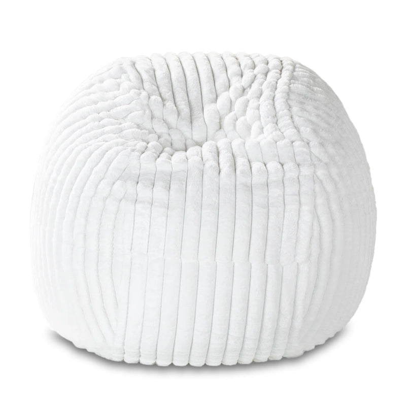 Pouf géant de 5 pieds avec housse amovible pour adultes