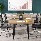 Table de conférence de 6 pieds, Table de réunion en forme de bateau