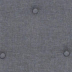Lit plateforme capitonné et matelas à ressorts ensachés en mousse à mémoire de forme