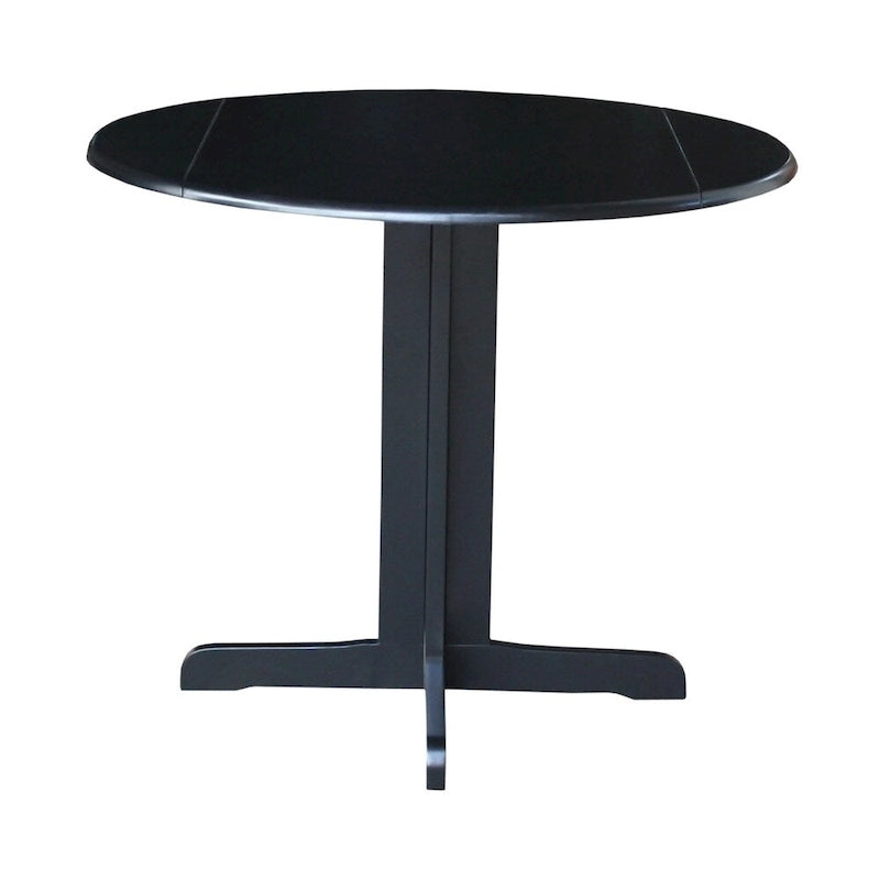 Table à manger de 91 cm avec abattants escamotables