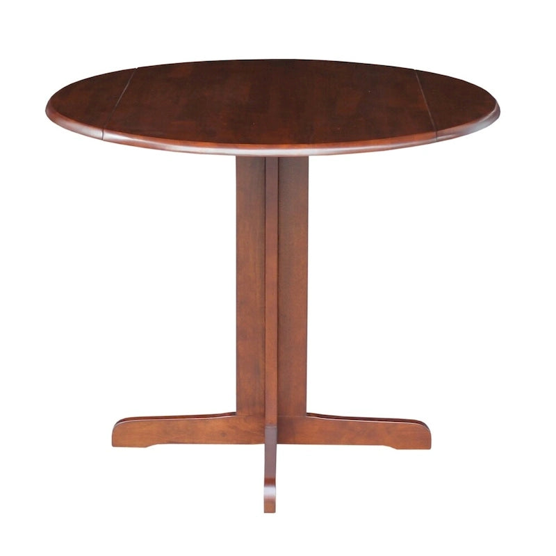 Table à manger de 91 cm avec abattants escamotables