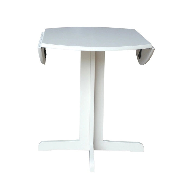 Table à manger de 91 cm avec abattants escamotables