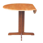 Table à manger de 91 cm avec abattants escamotables