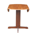 Table à manger de 91 cm avec abattants escamotables