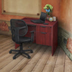 Bureau à un piédestal de 42 po