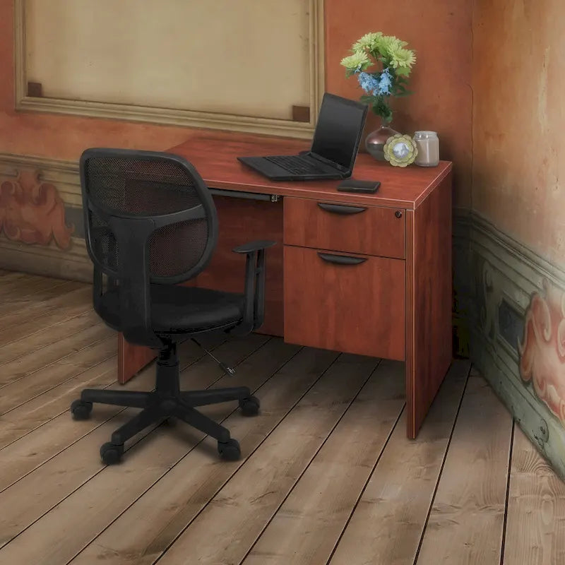 Bureau à un piédestal de 42 po