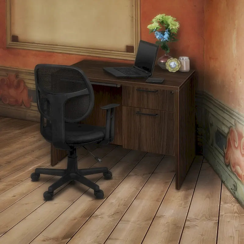 Bureau à un piédestal de 42 po