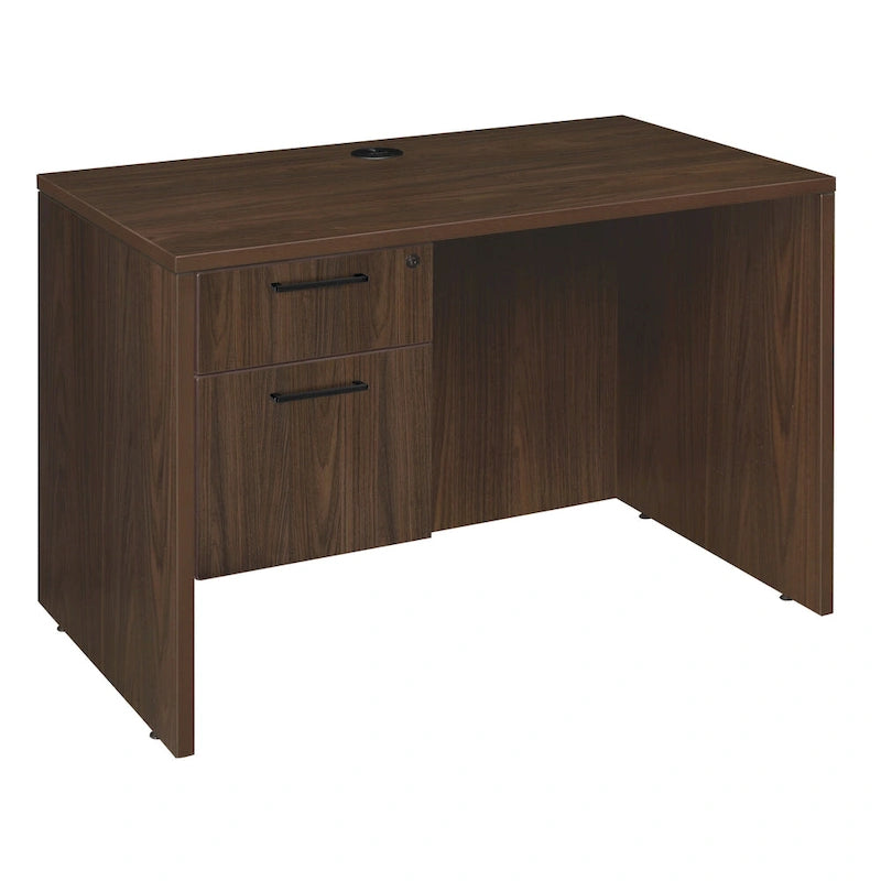 Bureau à un piédestal de 42 po