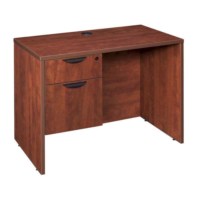 Bureau à un piédestal de 42 po