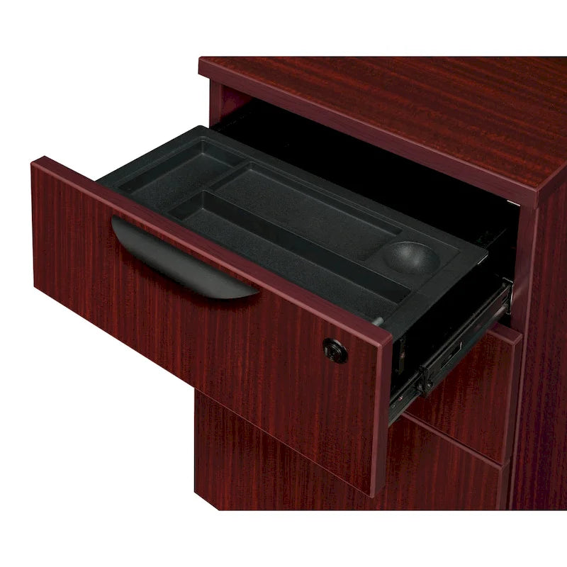 Bureau à un piédestal de 42 po