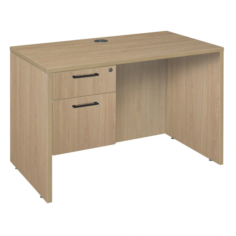 Bureau à un piédestal de 42 po