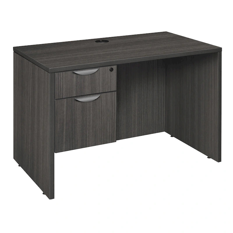 Bureau à un piédestal de 42 po