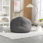 Fauteuil poire-lit avec repose-pieds