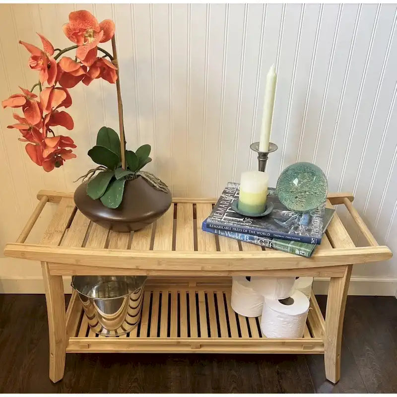 Banc de spa Premier 39 en bambou massif